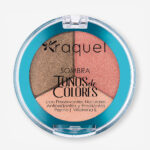 Sombra para ojos tonos de colores x 3 con pepino